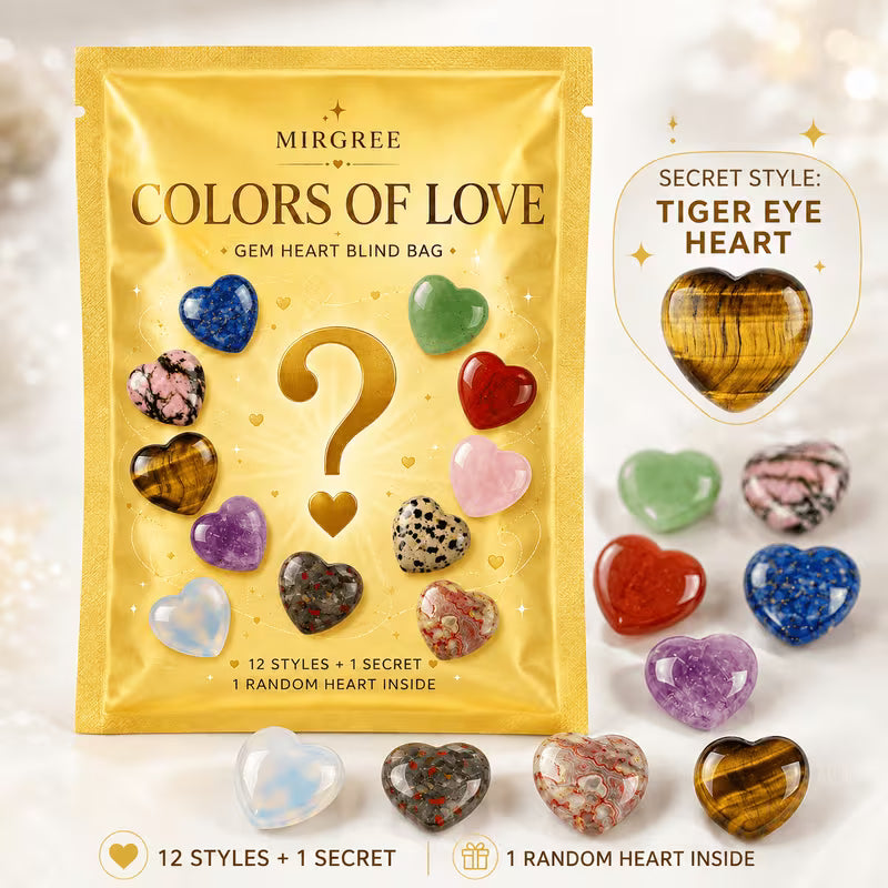 Mystery Gem Love Heart Bag