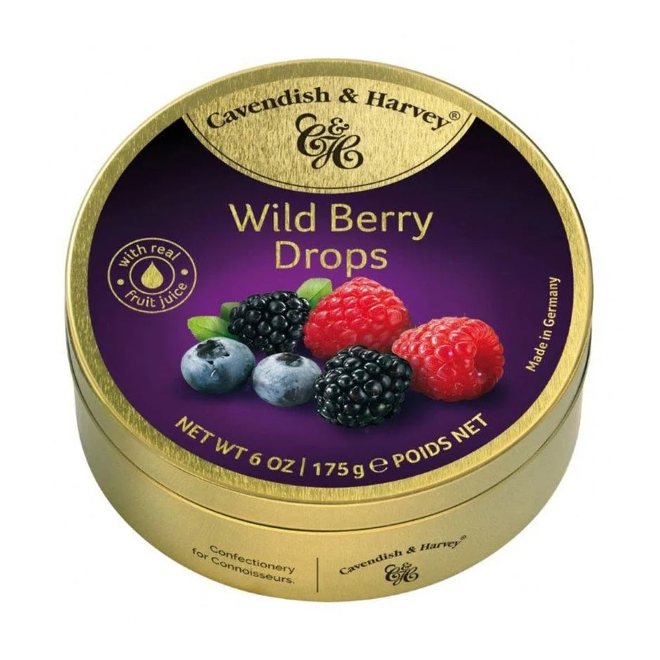 Cavendish & Harvey Wild Berry Drops 175g