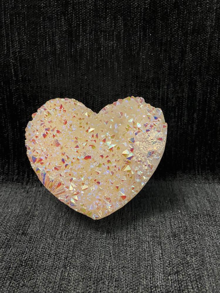 Aura Quartz Hearts