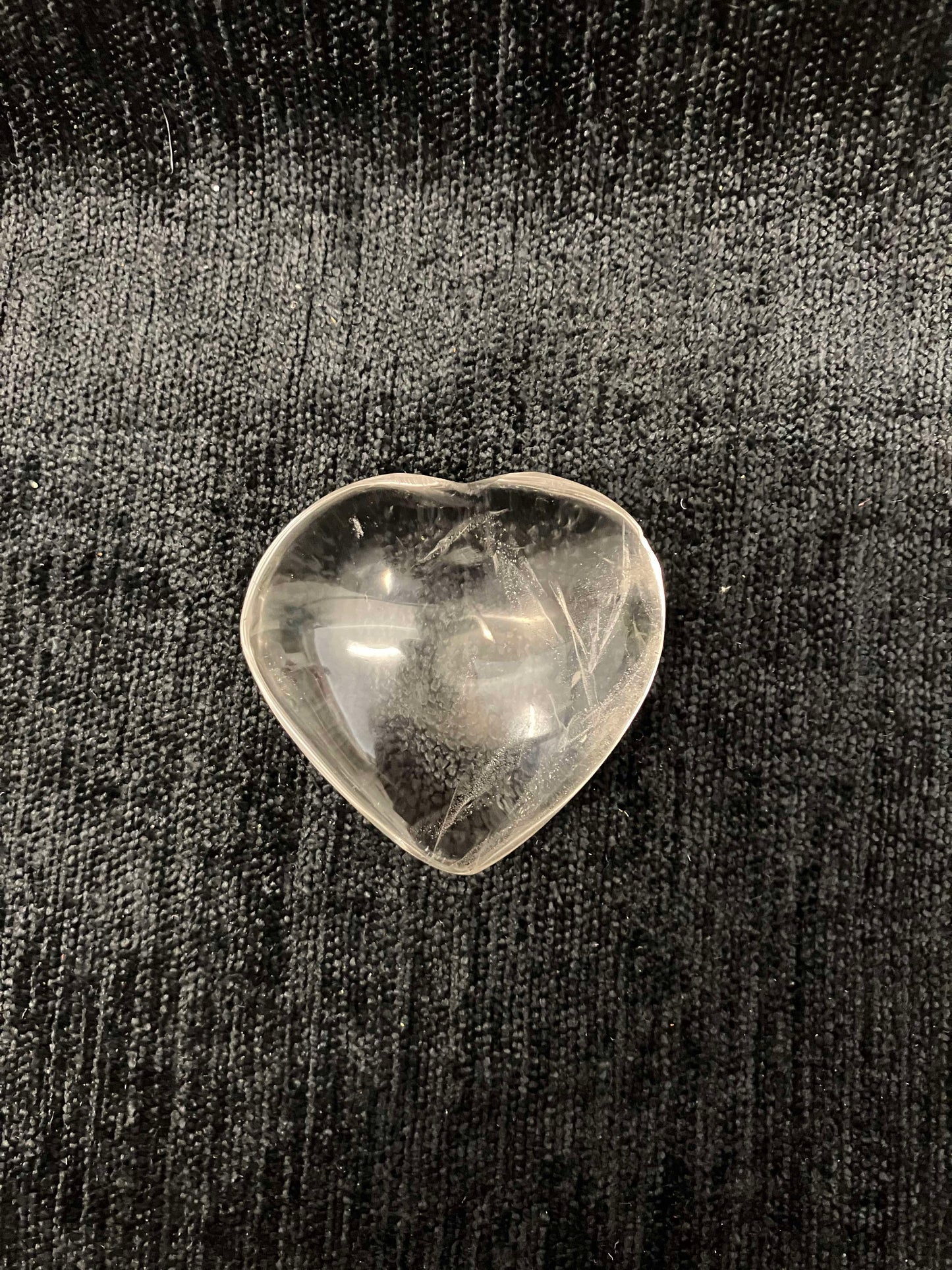 Clear Quartz Heart