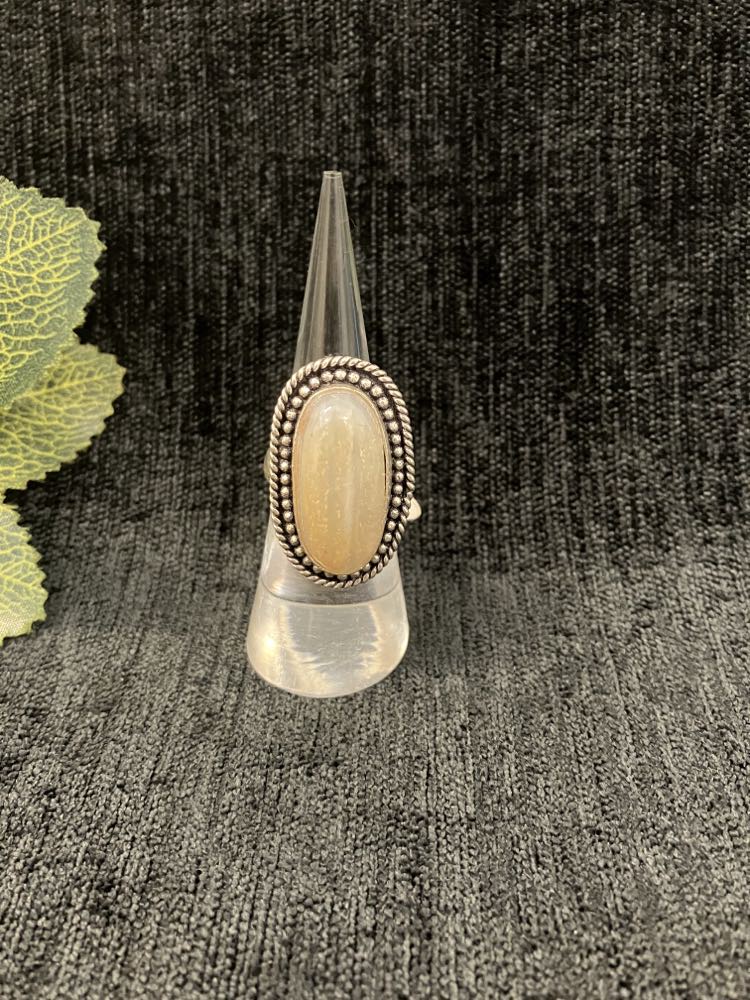 Carnelian Ring - Sterling Silver over Brass
