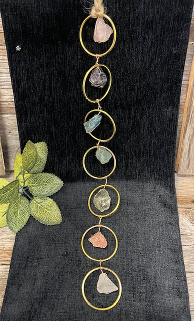 Chakra crystal hangers