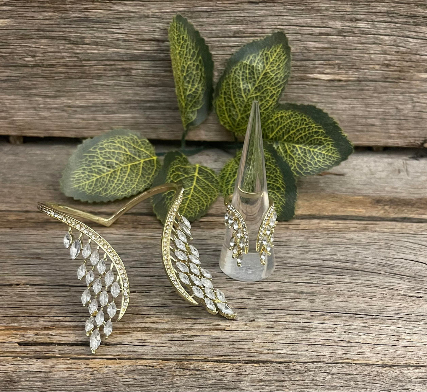 Wings Cuff & Ring Set