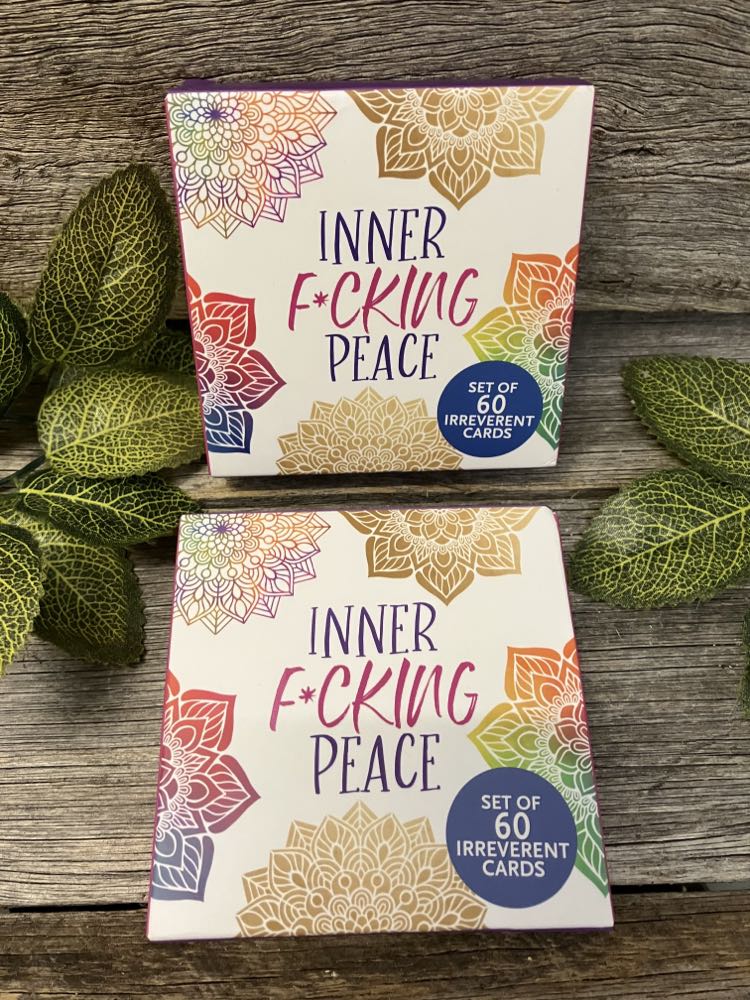 Inner F*cking Peace Cards