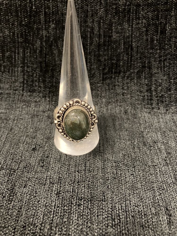 Labradorite Rings- Sterling Silver over Brass