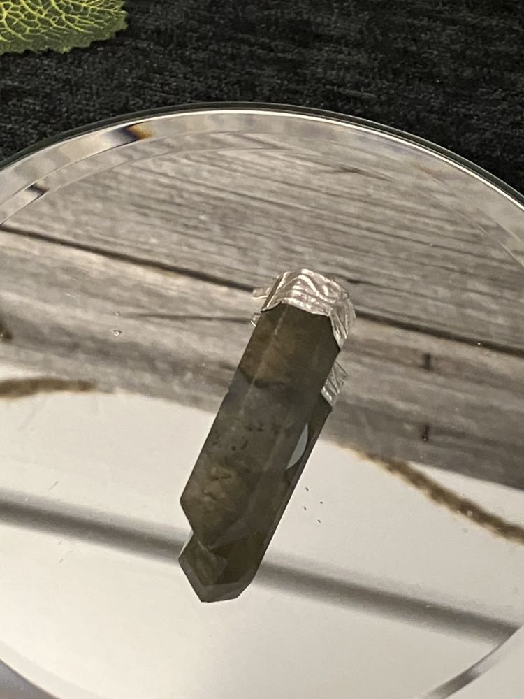 Crystal point pendants