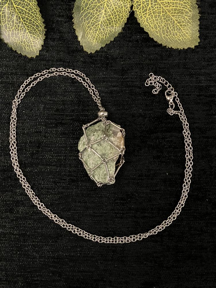 Crystal Cage Necklace