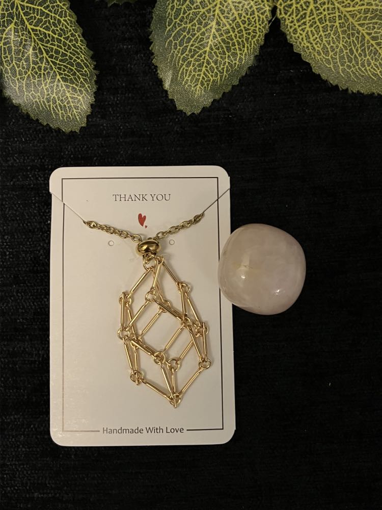 Crystal Cage Necklace