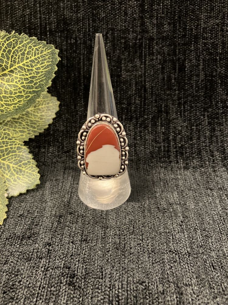 Mookite Ring - Sterling Silver over Brass
