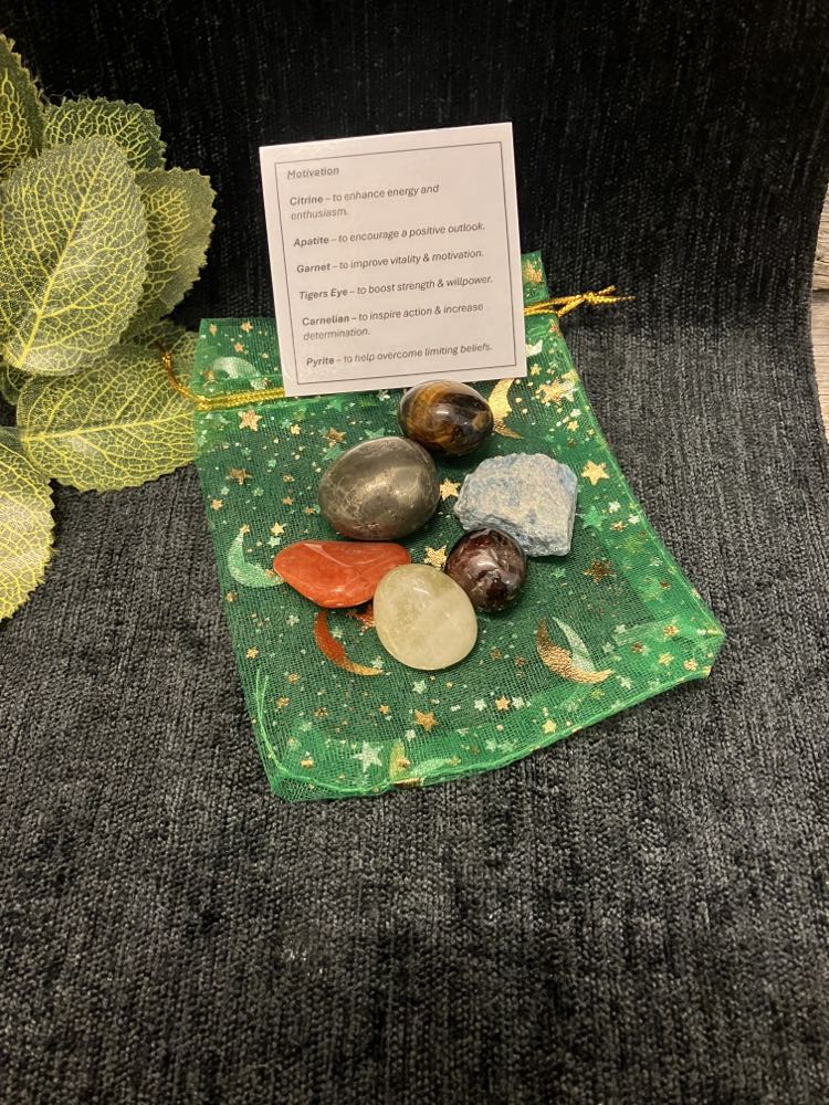 Crystal Kits For Intention & Spiritual Healing Practices