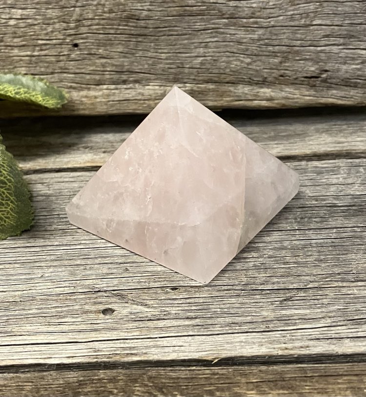Rose Quartz Pyramid