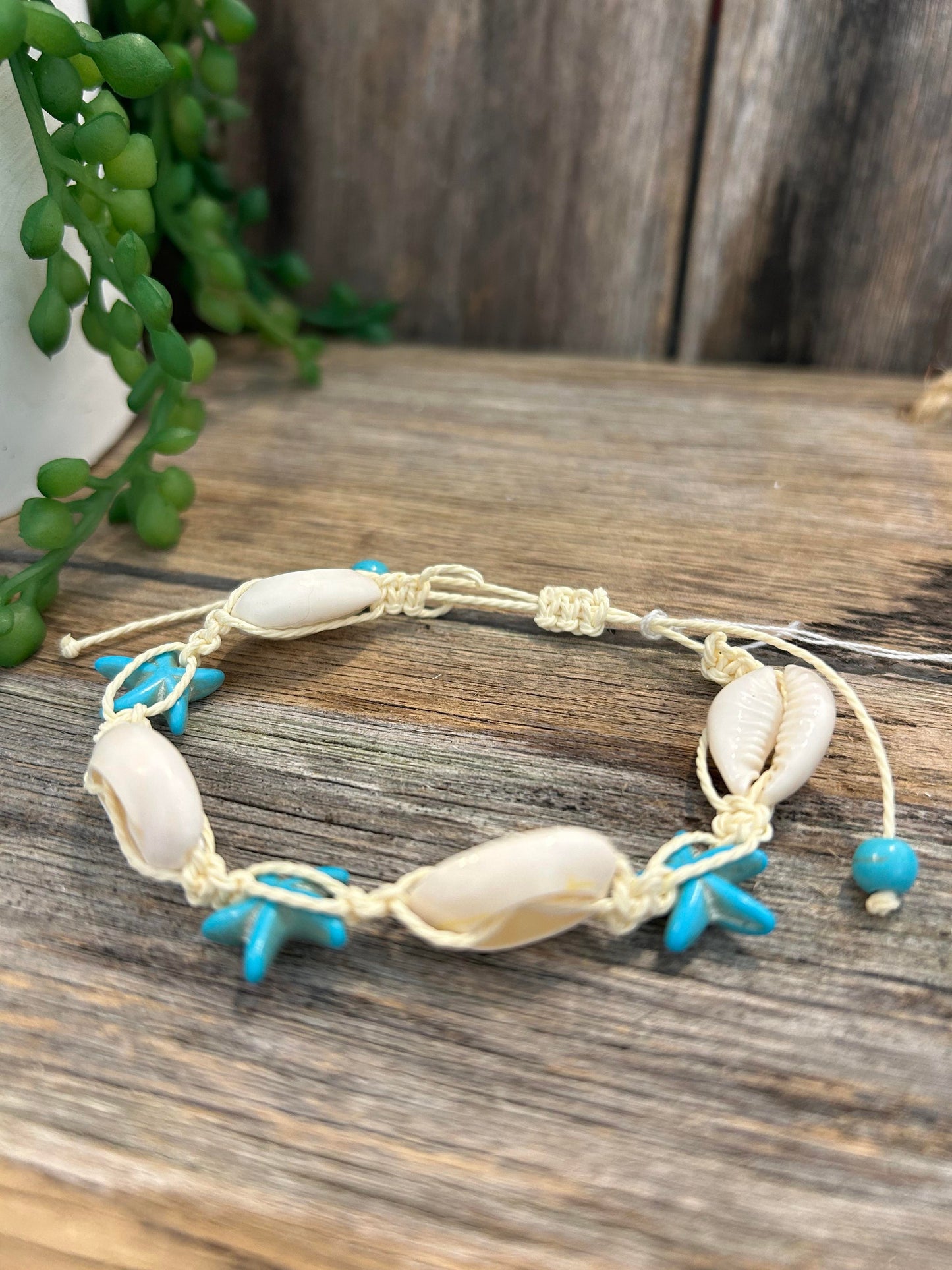 Woven Shell Bracelet