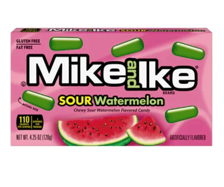 Mike & Ike Sour Watermelon 4.25oz