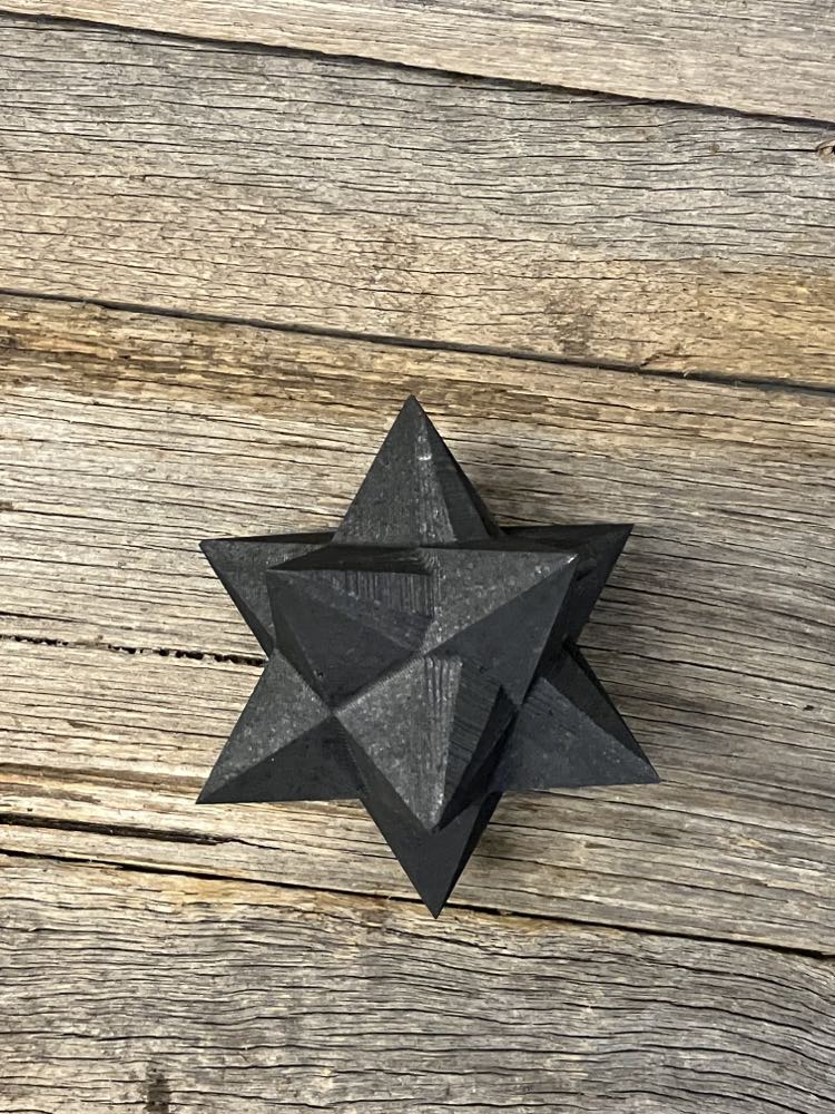 Shungite merkabah