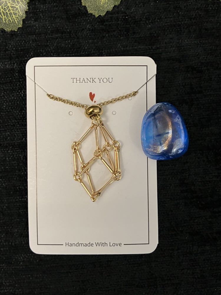 Crystal Cage Necklace