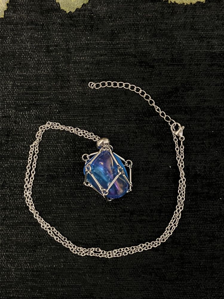 Crystal Cage Necklace