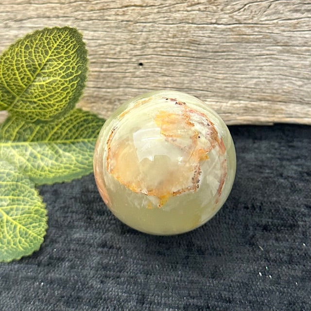 Green Onyx Sphere