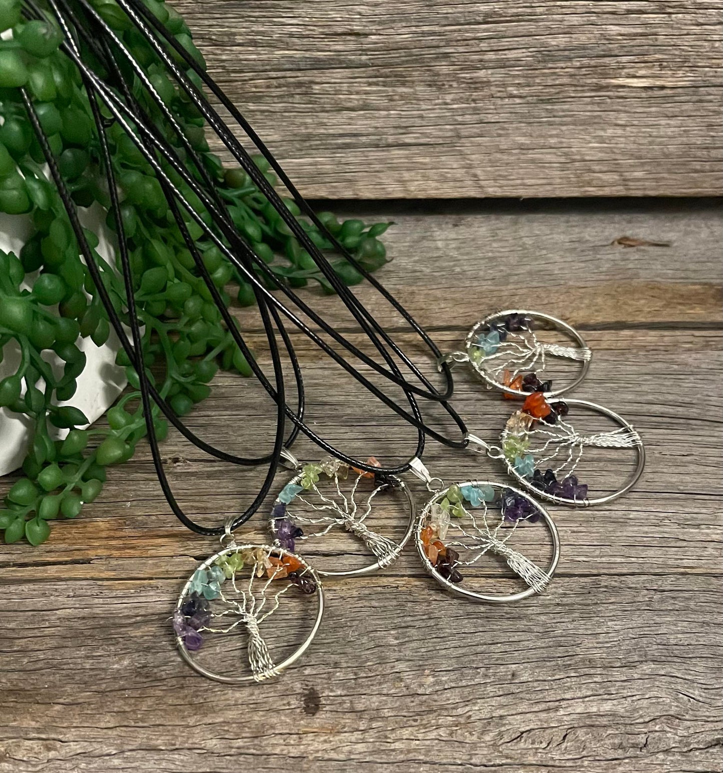 Chakra Tree of Life Necklace