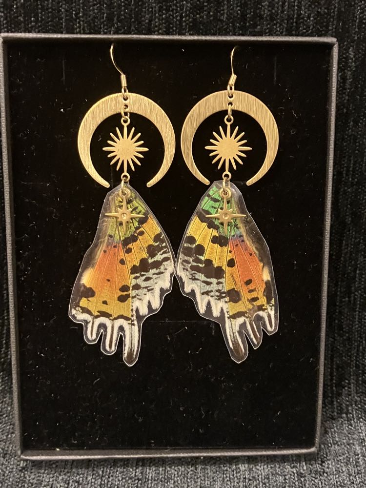 Butterfly Wing Earrings Dutchies Delights #81