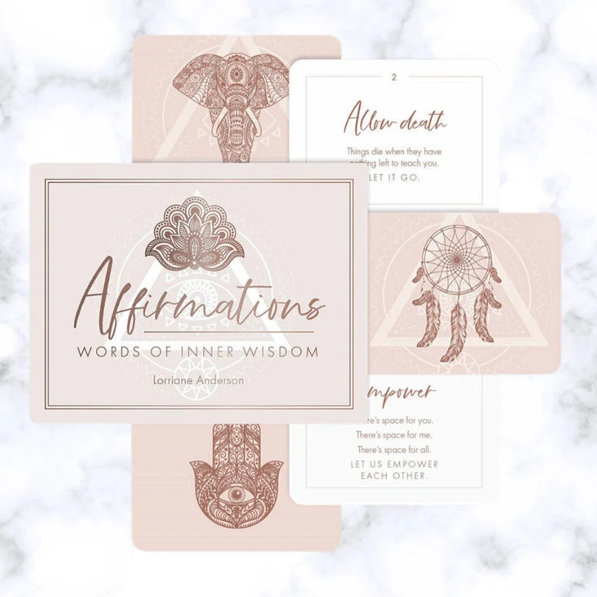 Affirmation Cards Words of Inner Wisdom
