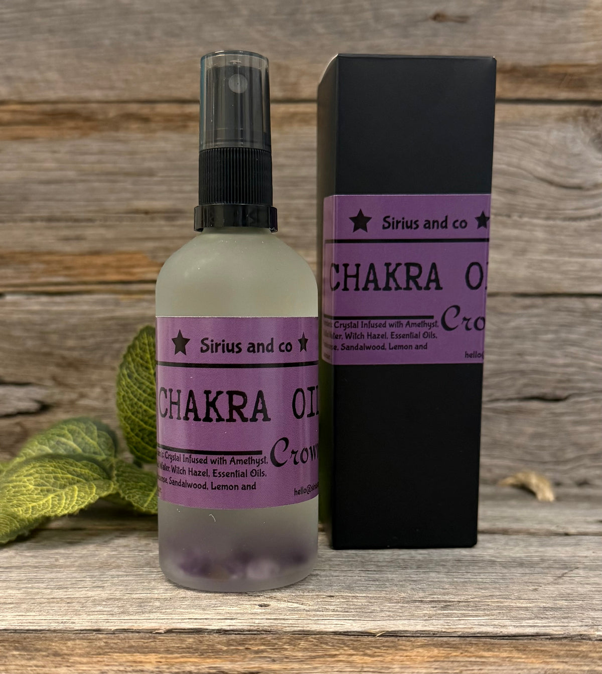 Crown Chakra Crystal Infused Room Spray