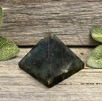 Labradorite Crystal Pyramid