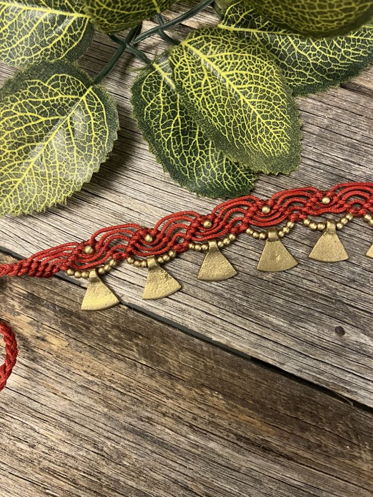 Macrame Anklet