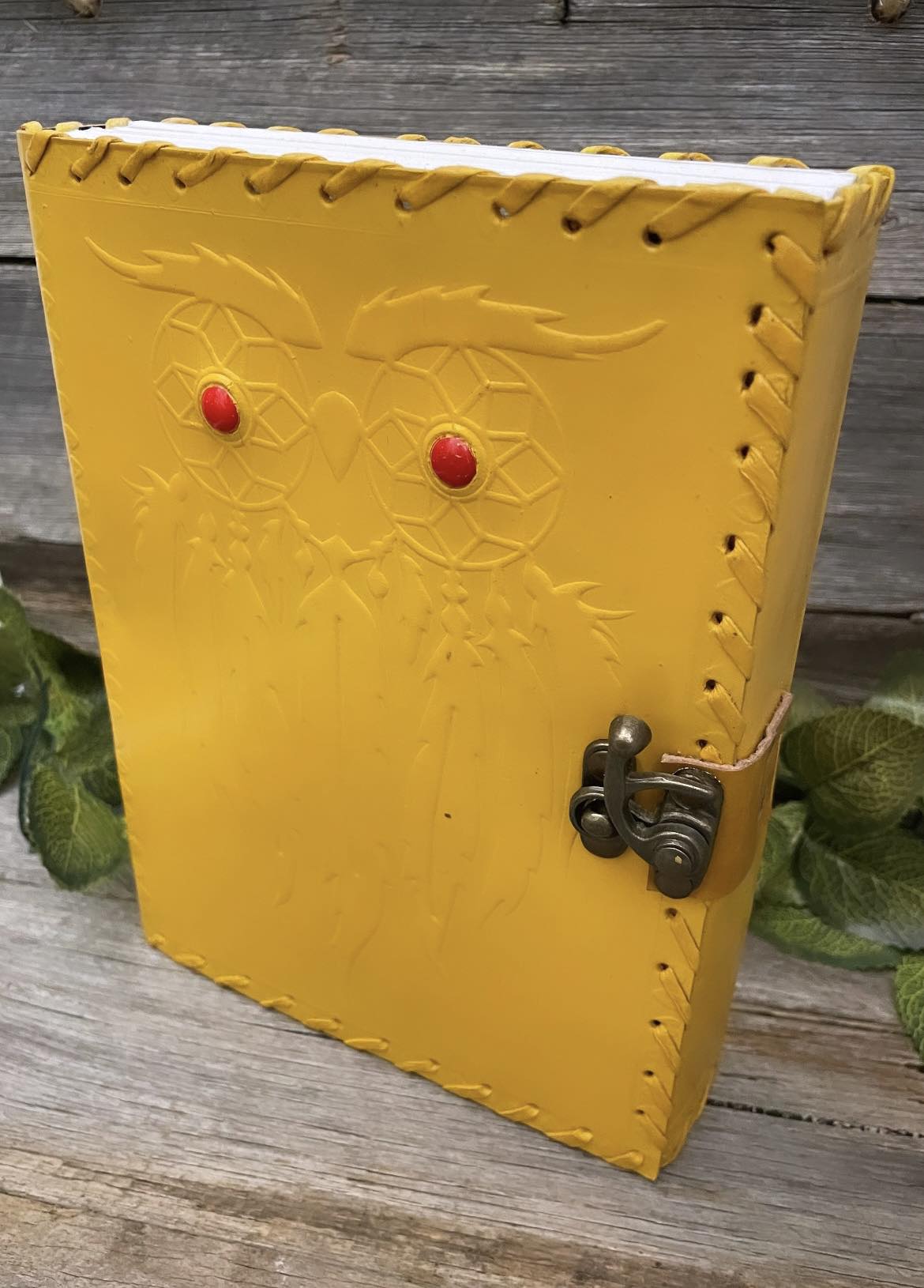 Owl Journal Yellow