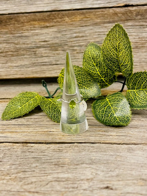 Peridot ring