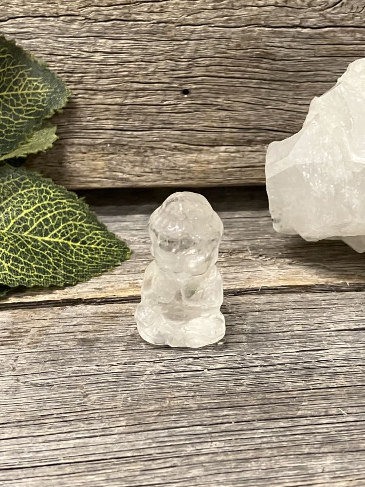 Mini crystal Buddha