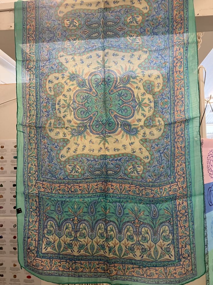 100% pure silk scarves