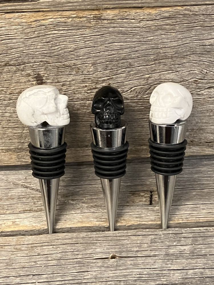 Skull Wine Stoppers