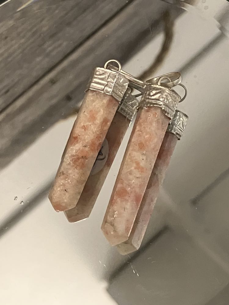 Crystal point pendants