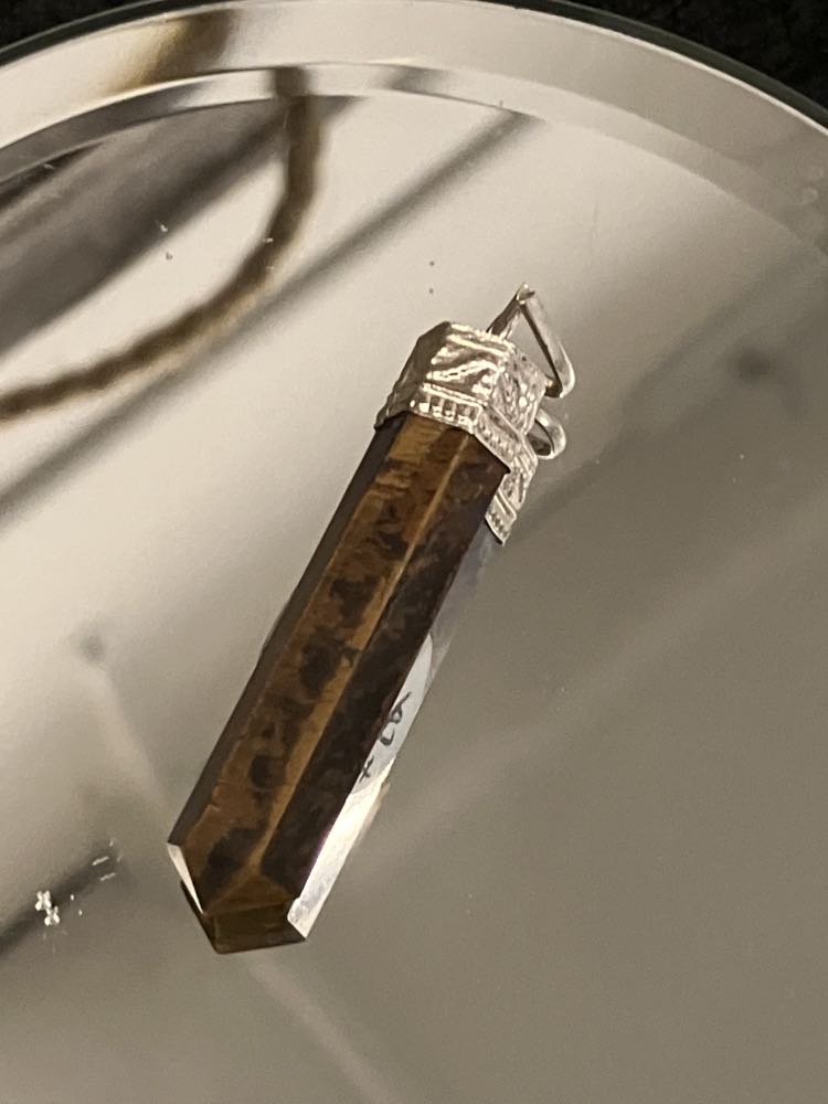 Crystal point pendants