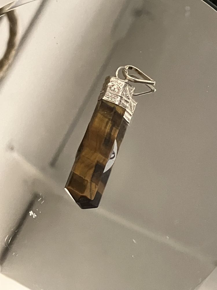 Crystal point pendants