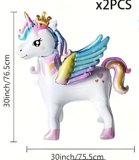 Unicorn Foil Balloon - 75.5cm