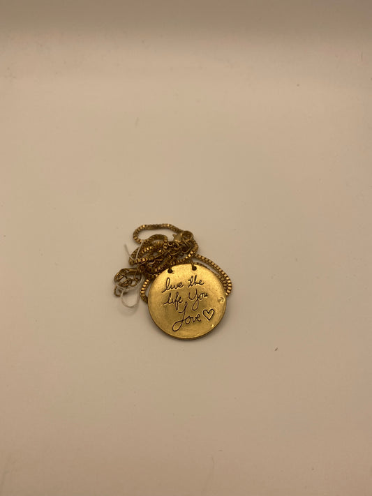 Inspiration Necklace- Gold