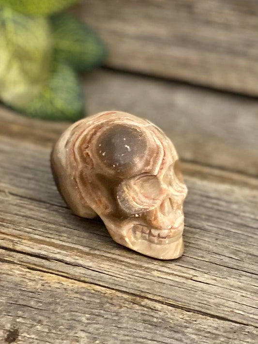 Agate Skull