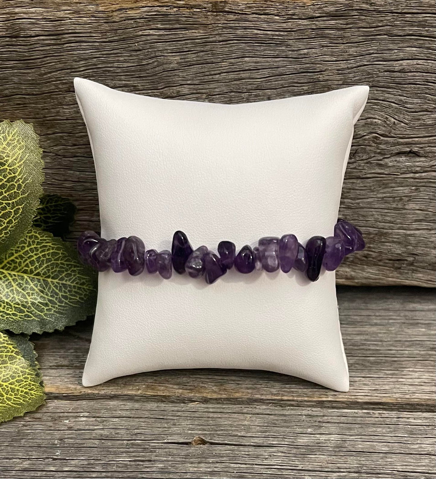 Amethyst Chip Bracelet