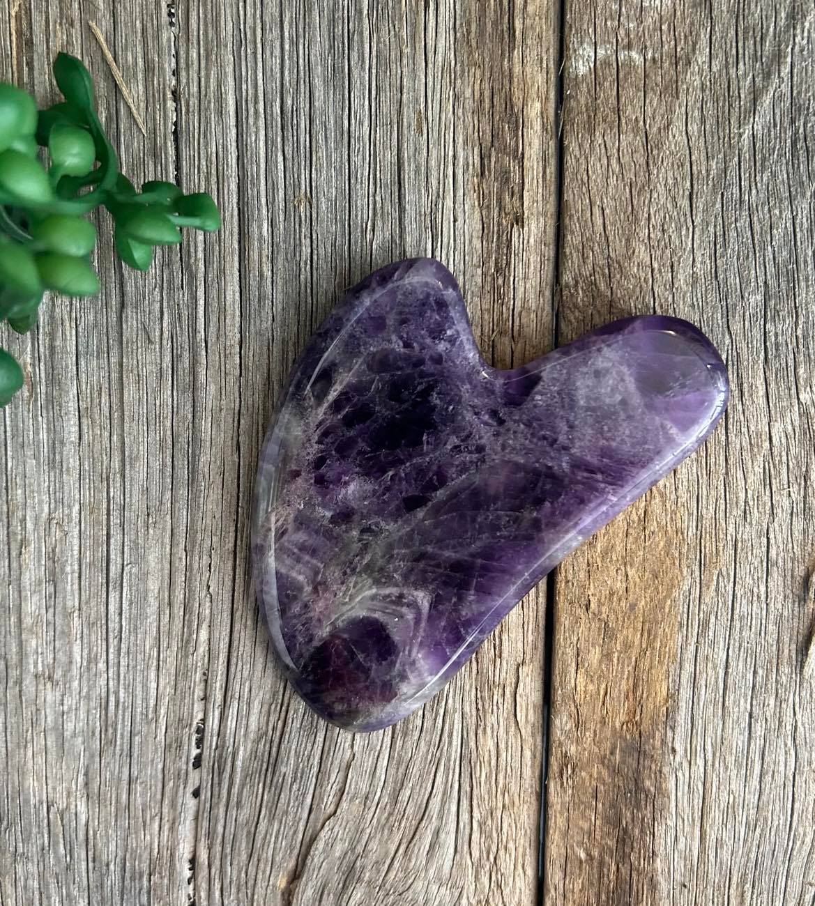 Amethyst Gua Sha Facial Tool