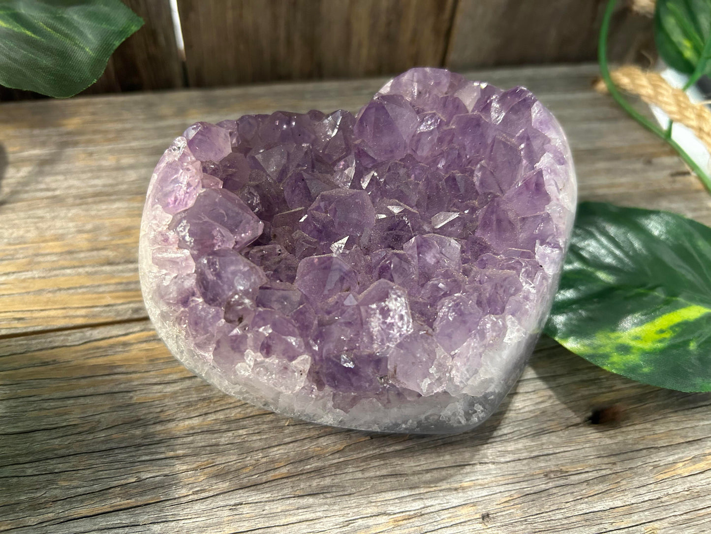 Amethyst Heart