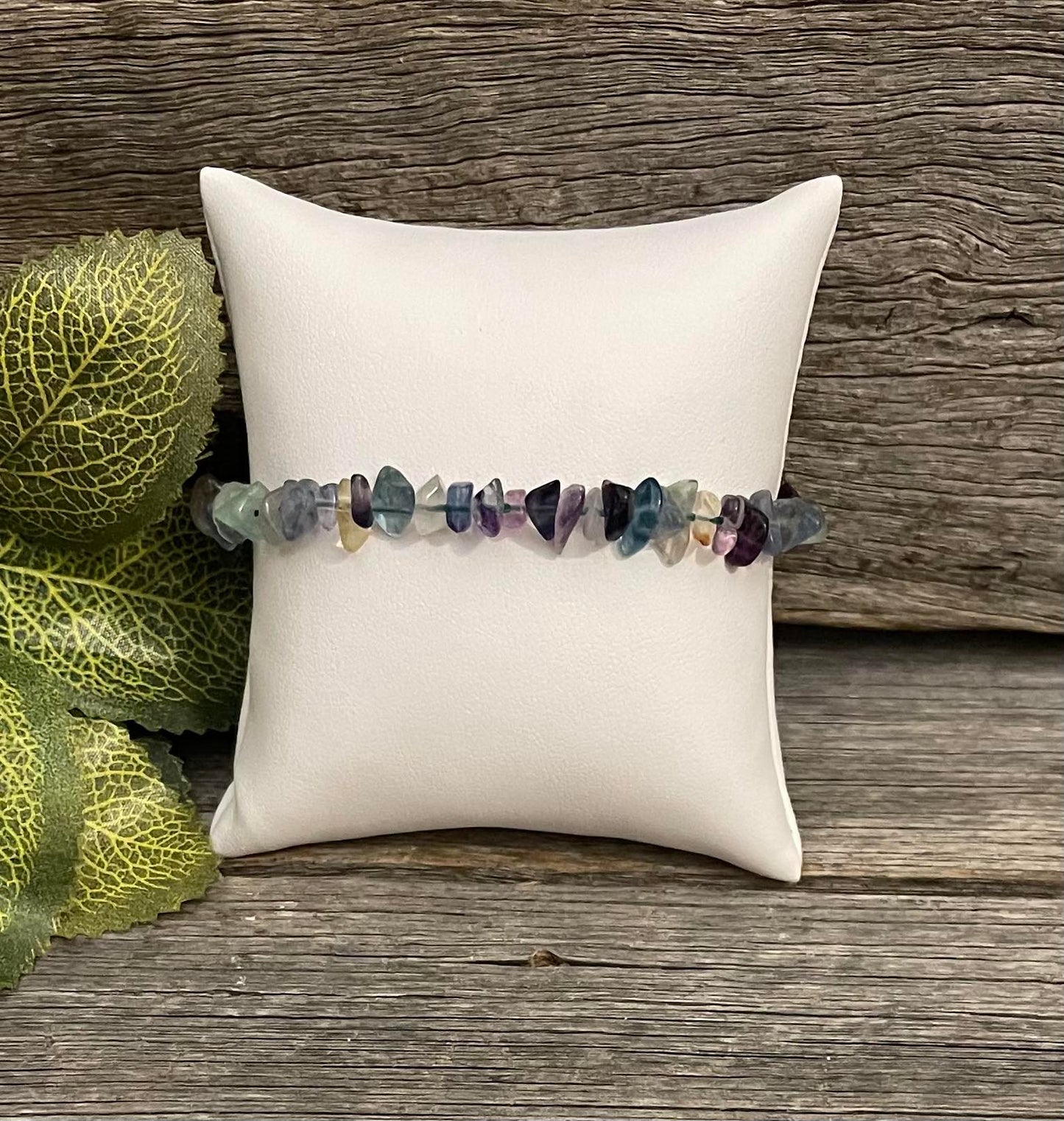 Fluorite Chip Bracelet