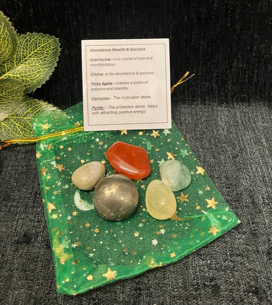 Crystal Kits For Intention & Spiritual Healing Practices