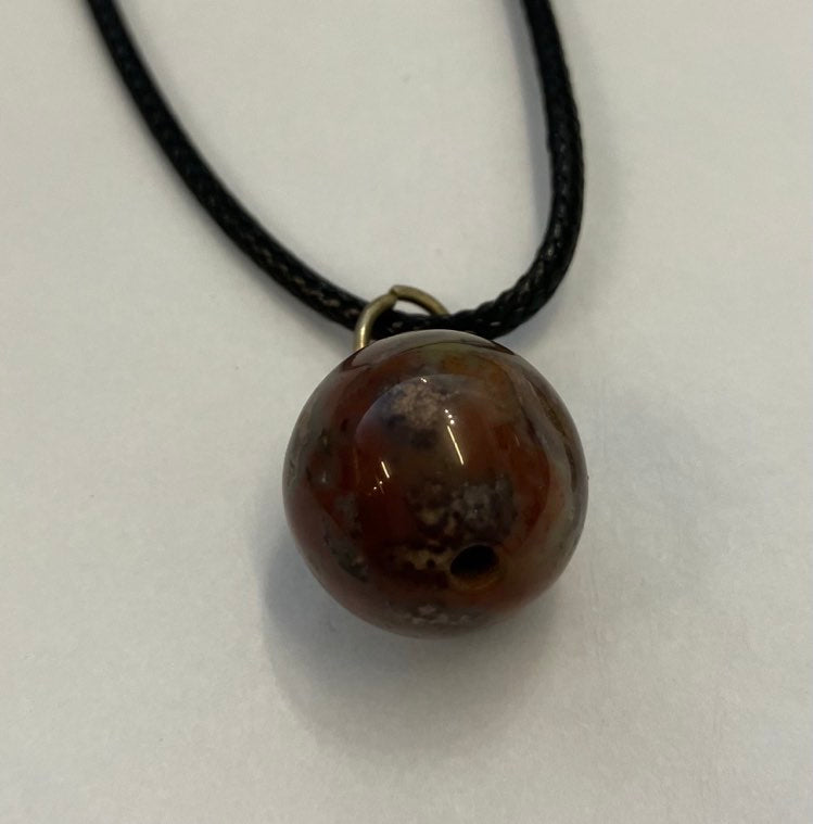 Agate Sphere Pendant