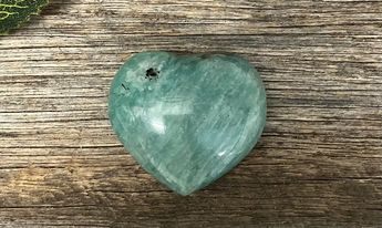 Amazonite Heart