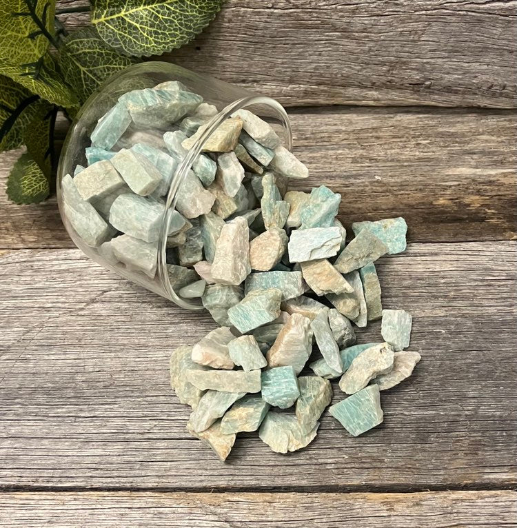 Amazonite Tumbles - Raw - 5 For $5 – The Spirit Orb