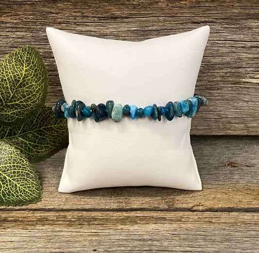 Apatite Chip Bracelet