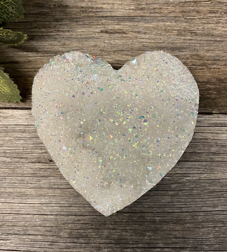 Aura Quartz Hearts