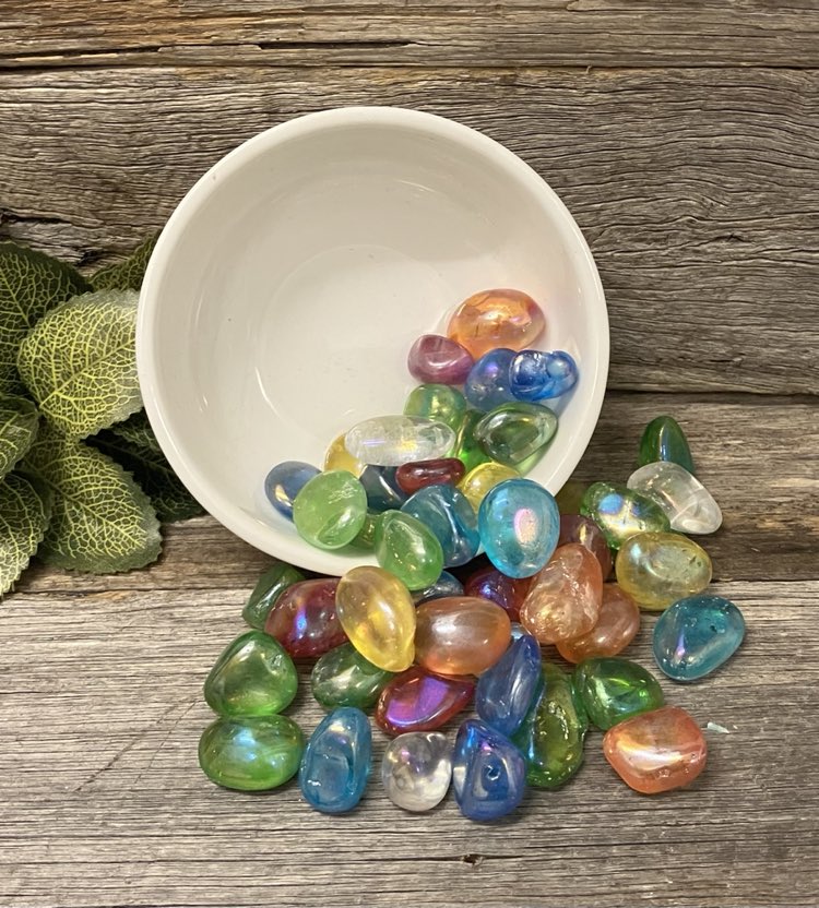 Aura Quartz Tumbles – The Spirit Orb
