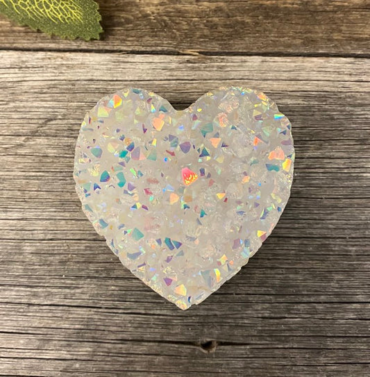 Aura Quartz Hearts